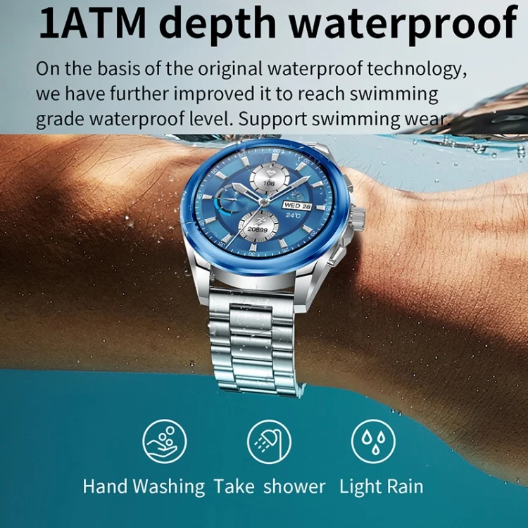EDA0070445_B9.webp KC83 1.43 inch 1ATM Waterproof Smart Watch, Support Sedentary Reminder / Sleep Monitoring - Image 10