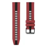 Vertical Two Color Silicone Watch Band - Image 6