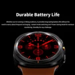 W7 1.43 inch IP68 Waterproof Smart Watch, Support Sedentary Reminder / Sleep Monitoring - Image 3