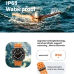 W7 1.43 inch IP68 Waterproof Smart Watch, Support Sedentary Reminder / Sleep Monitoring - Image 4