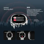 W7 1.43 inch IP68 Waterproof Smart Watch, Support Sedentary Reminder / Sleep Monitoring - Image 6