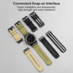 Nylon Canvas Quick Release Watch Band - Image 3