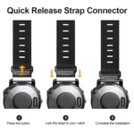 Nylon Canvas Quick Release Watch Band - Image 5