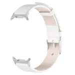 Stainless Steel Silver Buckle Leather Watch Band - Image 4