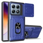 Sliding Camshield TPU+PC Phone Case with Card Slot, For Xiaomi 14T Pro, For Xiaomi Poco X6 Pro