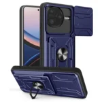 Sliding Camshield TPU+PC Phone Case with Card Slot, For Xiaomi Poco F7 Ultra, For Xiaomi Poco F7 Pro