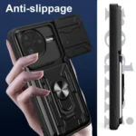 Sliding Camshield TPU+PC Phone Case with Card Slot, For Xiaomi Poco F7 Ultra, For Xiaomi Poco F7 Pro - Image 5