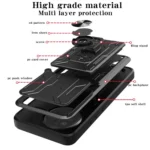 Sliding Camshield TPU+PC Phone Case with Card Slot, For Xiaomi Poco F7 Ultra, For Xiaomi Poco F7 Pro - Image 8
