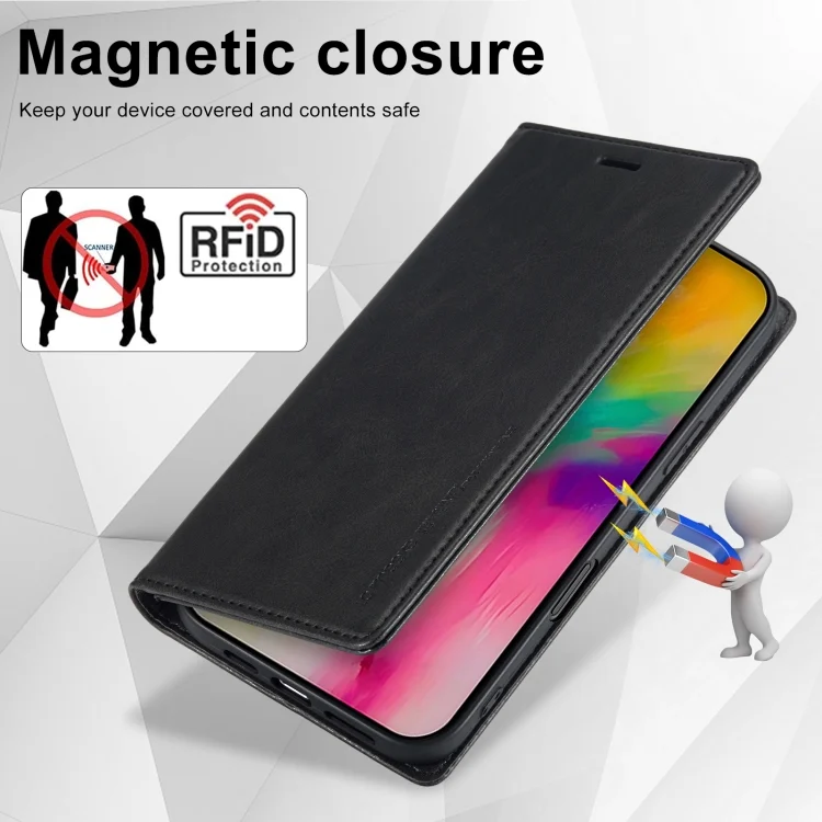 EDA007057701A_5.webp LC.IMEEKE RFID Anti-theft Leather Phone Case, For iPhone 16 Pro Max, For iPhone 16 Pro, For iPhone 16 Plus, For iPhone 16 - Image 6
