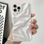 Water Ripple Electroplating Paint TPU Phone Case, For iPhone 15 Pro Max