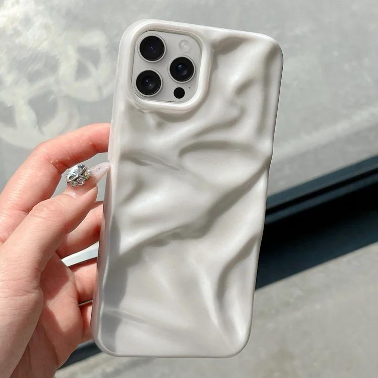 EDA007060502A_2.webp Water Ripple Electroplating Paint TPU Phone Case, For iPhone 15 Pro - Image 3