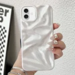 Water Ripple Electroplating Paint TPU Phone Case, For iPhone 16