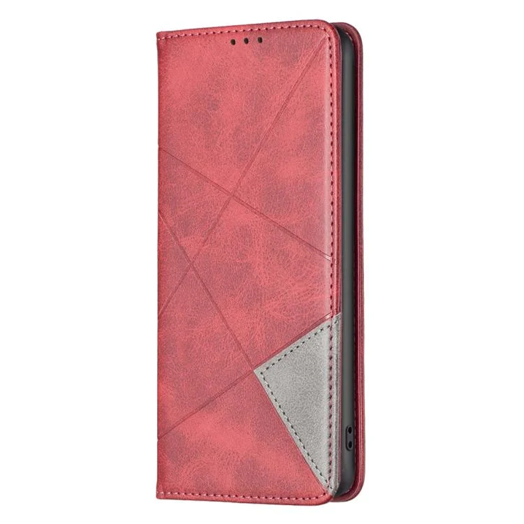 EDA007060605A_2.webp Rhombus Texture Magnetic Leather Phone Case, For Redmi Note 14 Pro 4G, For Redmi Note 14 4G 163.25mm, For Redmi Note 14 5G - Image 3