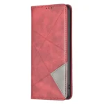 Rhombus Texture Magnetic Leather Phone Case, For Redmi 15C 4G 173.1mm / 15C 5G 173.1mm, For Redmi A5 4G 171.7mm, For Redmi K80 / K80 Pro - Image 2