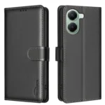 Litchi Texture RFID Anti-theft Leather Phone Case, For Redmi Turbo 4, For Redmi Note 14 Pro 4G, For Redmi Note 14 4G 163.25mm, For Redmi Note 14 5G