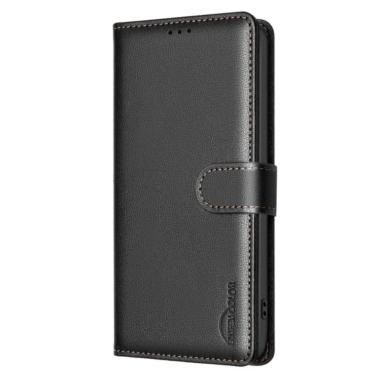 EDA007061806A_1.webp Litchi Texture RFID Anti-theft Leather Phone Case, For Redmi Turbo 4, For Redmi Note 14 Pro 4G, For Redmi Note 14 4G 163.25mm, For Redmi Note 14 5G - Image 2