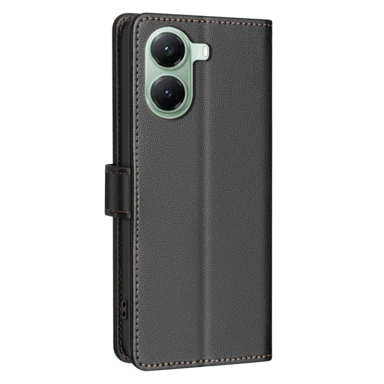 EDA007061806A_2.webp Litchi Texture RFID Anti-theft Leather Phone Case, For Redmi Turbo 4, For Redmi Note 14 Pro 4G, For Redmi Note 14 4G 163.25mm, For Redmi Note 14 5G - Image 3