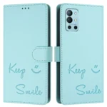Smile Embossing RFID Leather Phone Case, For OnePlus 9R / 8T, For OnePlus Nord CE 5G, For OnePlus Nord 2 5G - Image 3