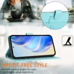 Smile Embossing RFID Leather Phone Case, For OnePlus 9 Pro, For OnePlus 9, For OnePlus Nord N10 5G - Image 5