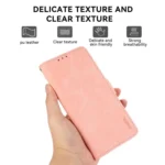 ABEEL Frosted Magnetic RFID Leather Phone Case, For Redmi 15C 4G EU / 15C 5G 173.1mm, For Redmi 13X, For Redmi A5 4G 173.3mm - Image 4