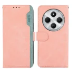 ABEEL Color Block Magnetic RFID Leather Phone Case, For Redmi 14C 4G