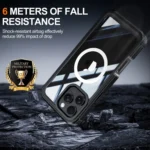 RedPepper Tempered Glass MagSafe Phone Case, For iPhone 16 Pro Max, For iPhone 16 Pro - Image 3