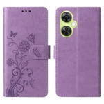 Embossed Butterfly Flowers Leather Phone Case, For OnePlus Nord CE 3 Lite / Nord N30, For OnePlus Nord 3 / Ace 2V - Image 3