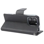 GOOSPERY FANCY DIARY Cross Texture Leather Phone Case, For iPhone 16 Pro Max, For iPhone 16 Pro - Image 6