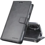 GOOSPERY BLUE MOON Crazy Horse Texture Leather Phone Case, For iPhone 16 Plus, For iPhone 16