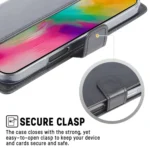 GOOSPERY BLUE MOON Crazy Horse Texture Leather Phone Case, For iPhone 16 Pro Max, For iPhone 16 Pro - Image 4