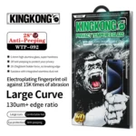 WK WTP-092 King Kong 6D Curved 28 Degree Privacy Tempered Glass Film, For iPhone 16 Pro Max, For iPhone 16 Pro, For iPhone 16 Plus / 15 Plus, For iPhone 16 / 15 - Image 2