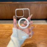 Clear Acrylic TPU MagSafe Phone Case, For iPhone 11 Pro - Image 2