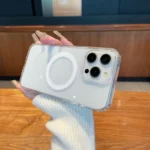 Clear Acrylic TPU MagSafe Phone Case, For iPhone 11 Pro - Image 3