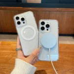 Clear Acrylic TPU MagSafe Phone Case, For iPhone 11 Pro - Image 7