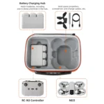 Sunnylife Drone Batteries Kit Storage Case Box Suitcase - Image 4