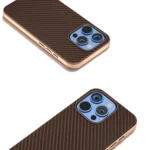 Nano Electroplating Carbon Fiber Texture Phone Case, For iPhone 16 Pro Max, For iPhone 16 Pro - Image 3