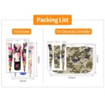 2pcs Combo Drone Body Protective Stickers - Image 7