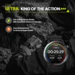 Zeblaze Stratos 3 Ultra 1.43 inch Screen Rugged Outdoor Sports GPS Smart Watch - Image 4