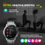 Zeblaze Stratos 3 Ultra 1.43 inch Screen Rugged Outdoor Sports GPS Smart Watch - Image 5
