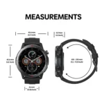 Zeblaze Stratos 3 Ultra 1.43 inch Screen Rugged Outdoor Sports GPS Smart Watch - Image 9