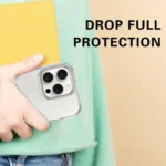 Metal Buttons PC Hybrid TPU Phone Case, For iPhone 16 Pro Max, For iPhone 16 Pro, For iPhone 16 Plus, For iPhone 16 - Image 7