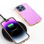 Electroplating Frame Colorful Glitter Phone Case, For iPhone 16 Pro Max, For iPhone 16 Pro - Image 2