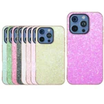 Electroplating Frame Colorful Glitter Phone Case, For iPhone 16 Pro Max, For iPhone 16 Pro - Image 5