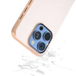 Electroplating Frame Glitter Shockproof Phone Case, For iPhone 16 Pro Max, For iPhone 16 Pro, For iPhone 16 Plus, For iPhone 16 - Image 4