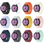 Button Style Quick Release Silicone Watch Band - Image 3