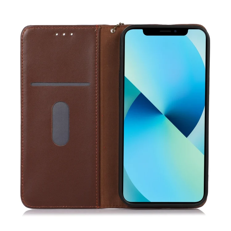 EDA007104201A_4.webp KHAZNEH Nappa Top Layer Cowhide Leather Phone Case, For Redmi 14C 4G - Image 5