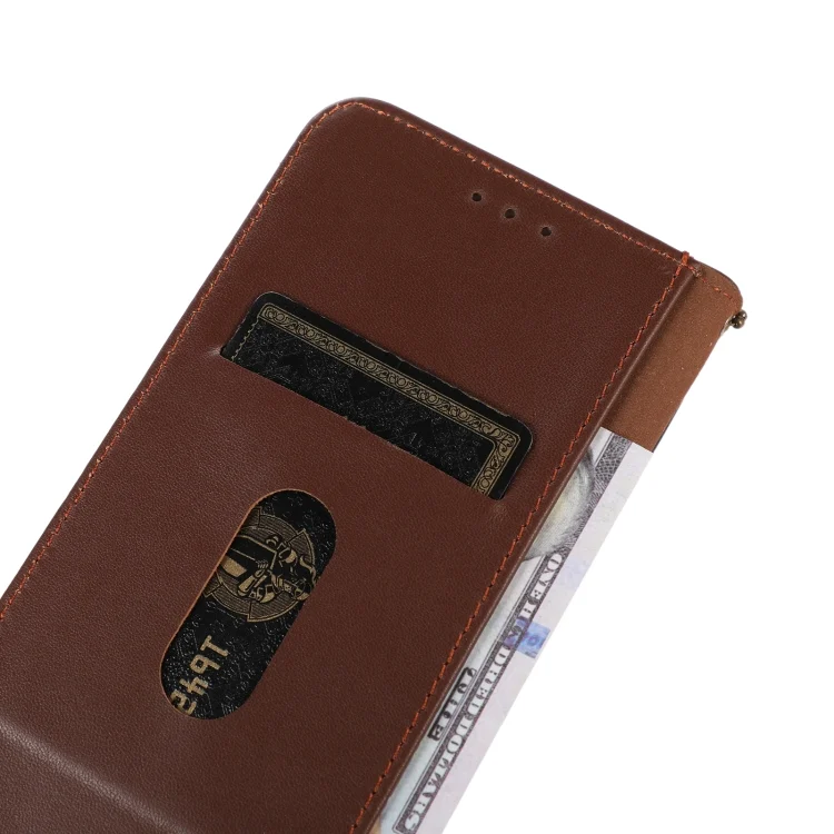EDA007104201A_6.webp KHAZNEH Nappa Top Layer Cowhide Leather Phone Case, For Redmi 14C 4G - Image 7