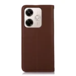 KHAZNEH Nappa Top Layer Cowhide Leather Phone Case, For Redmi 13X, For Redmi Note 14S 4G, For Redmi Turbo 4 Pro, For Redmi Note 14 5G, For Redmi Note 14 Pro 5G - Image 3