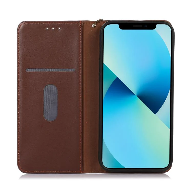 EDA007104205A_3.webp KHAZNEH Nappa Top Layer Cowhide Leather Phone Case, For Redmi 13X, For Redmi Note 14S 4G, For Redmi Turbo 4 Pro, For Redmi Note 14 5G, For Redmi Note 14 Pro 5G - Image 4