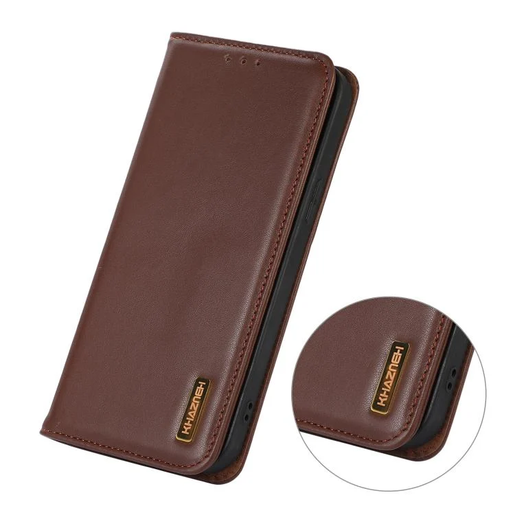EDA007104205A_6.webp KHAZNEH Nappa Top Layer Cowhide Leather Phone Case, For Redmi 13X, For Redmi Note 14S 4G, For Redmi Turbo 4 Pro, For Redmi Note 14 5G, For Redmi Note 14 Pro 5G - Image 7